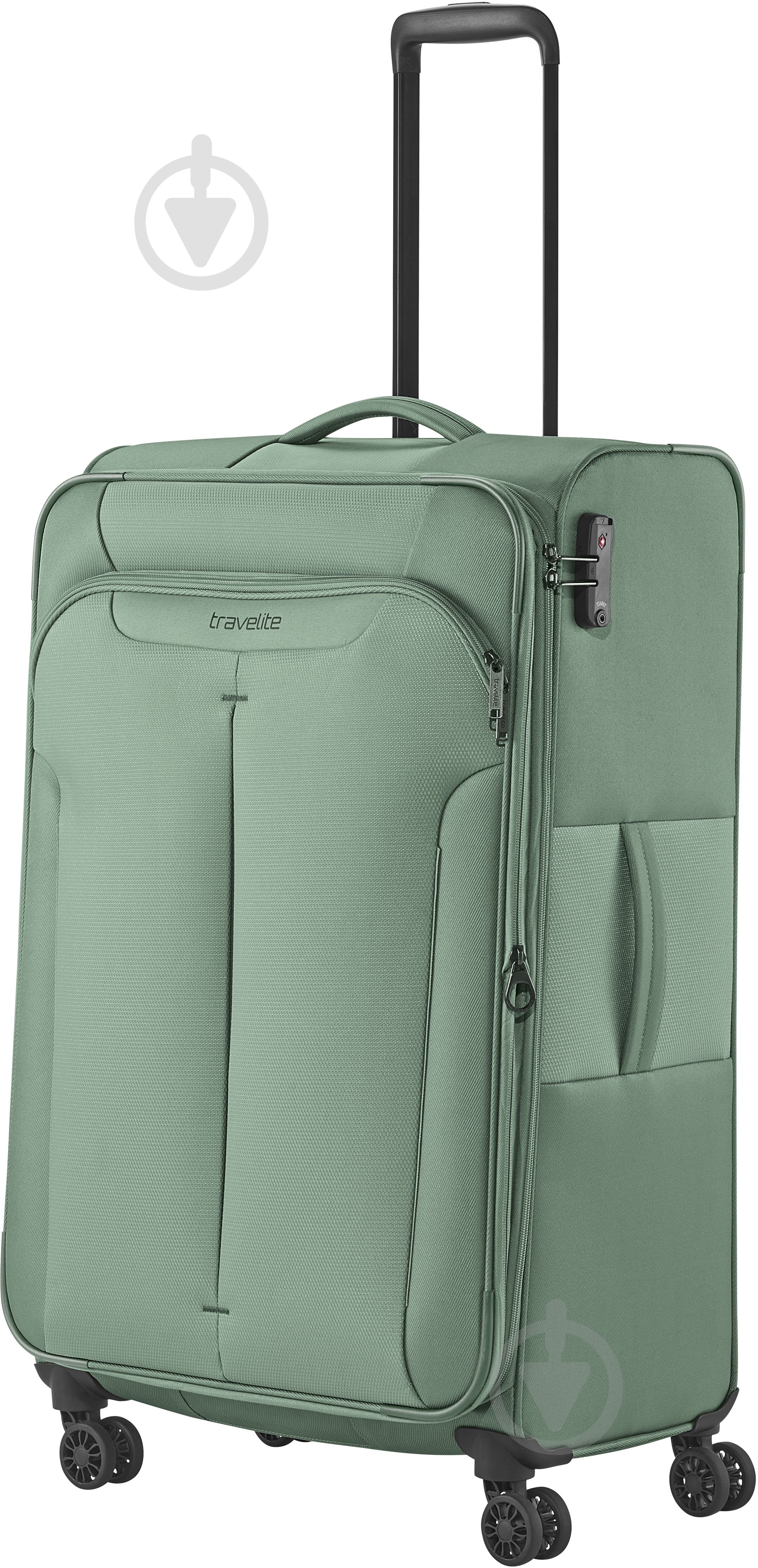 Валіза Travelite 90 л блакитний - фото 1