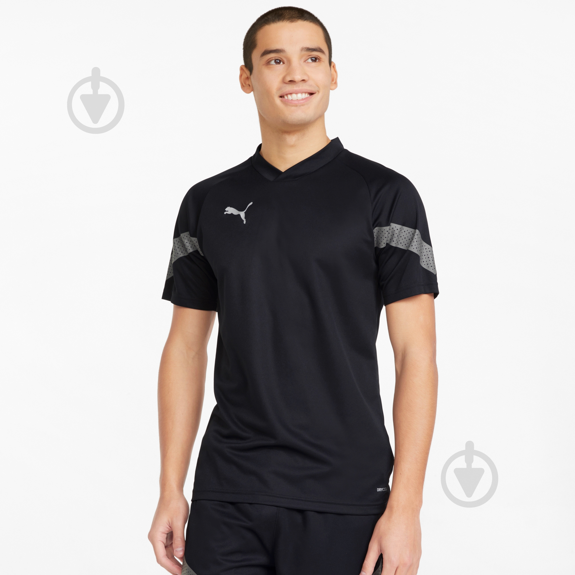 Футболка Puma TEAMFINAL TRAINING JERSEY 65737903 р.L черный - фото 3