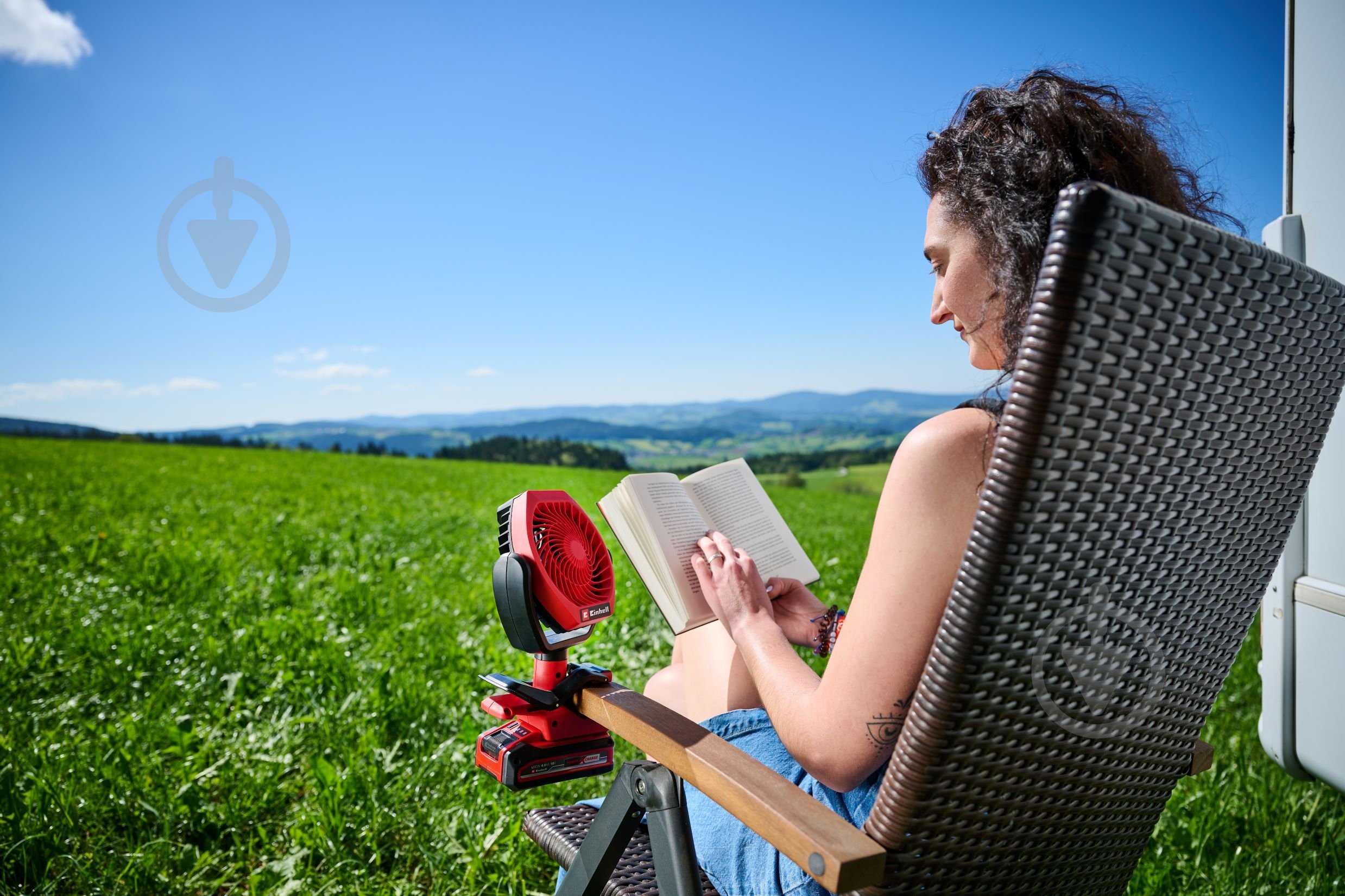 Вентилятор портативный Einhell аккумуляторный PXC GC-CF 18/110 Li - Solo 3408061 - фото 7 Вентилятор портативный Einhell аккумуляторный PXC GC-CF 18/110 Li - Solo 3408061 - фото 7