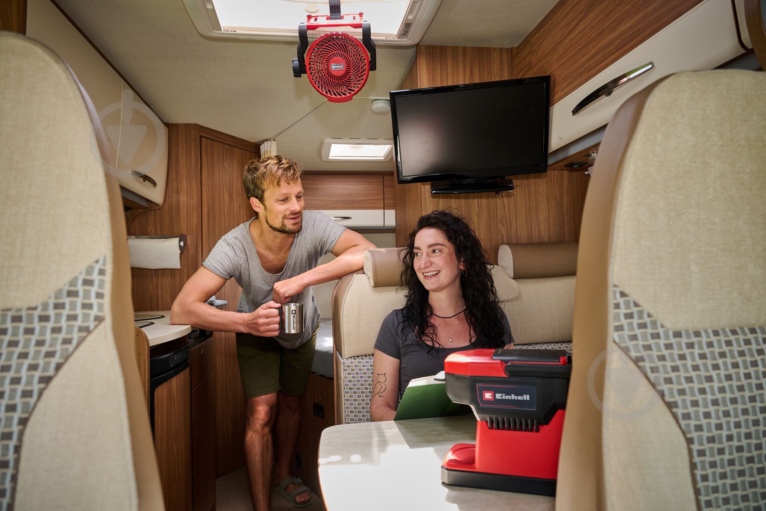 Вентилятор портативный Einhell аккумуляторный PXC GC-CF 18/110 Li - Solo 3408061 - фото 5 Вентилятор портативный Einhell аккумуляторный PXC GC-CF 18/110 Li - Solo 3408061 - фото 5