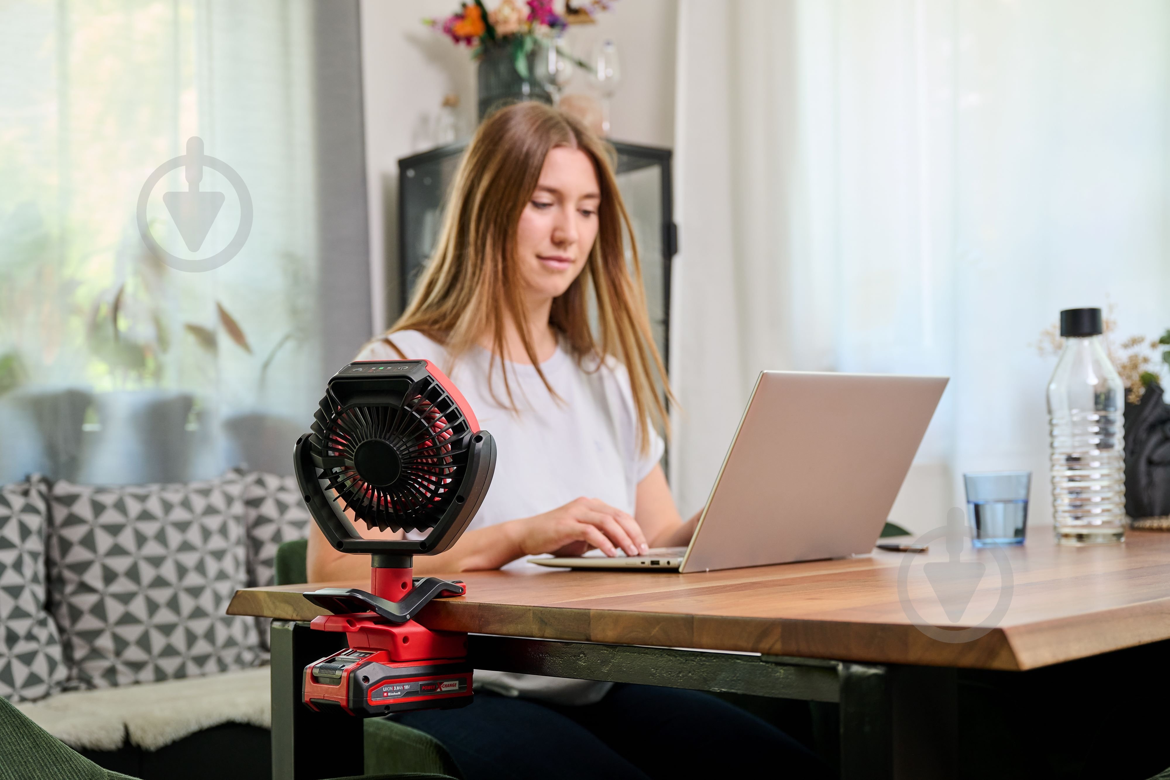 Вентилятор портативный Einhell аккумуляторный PXC GC-CF 18/110 Li - Solo 3408061 - фото 3 Вентилятор портативный Einhell аккумуляторный PXC GC-CF 18/110 Li - Solo 3408061 - фото 3