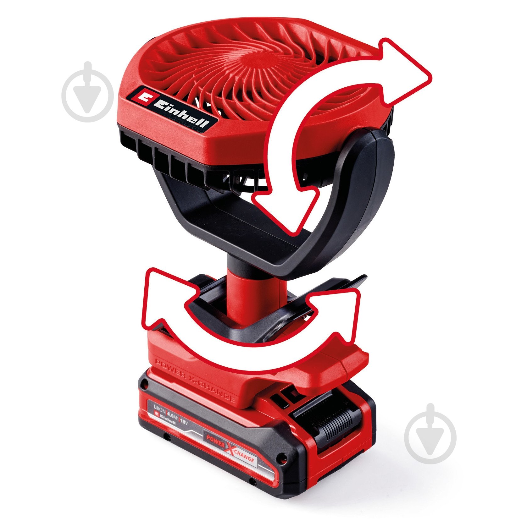 Вентилятор портативный Einhell аккумуляторный PXC GC-CF 18/110 Li - Solo 3408061 - фото 11 Вентилятор портативный Einhell аккумуляторный PXC GC-CF 18/110 Li - Solo 3408061 - фото 11