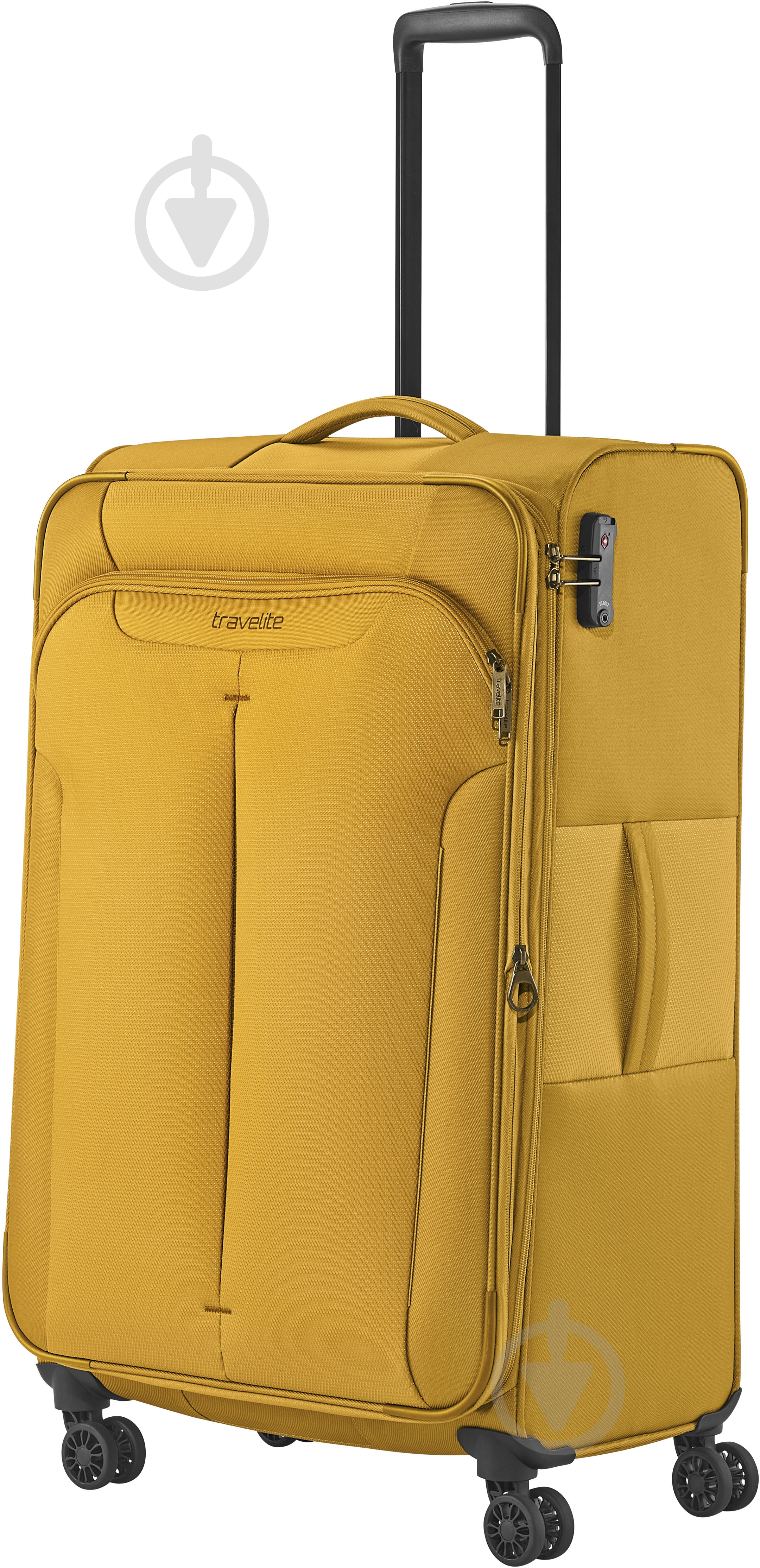 Валіза Travelite 90 л жовтий - фото 1 Валіза Travelite 90 л жовтий - фото 1