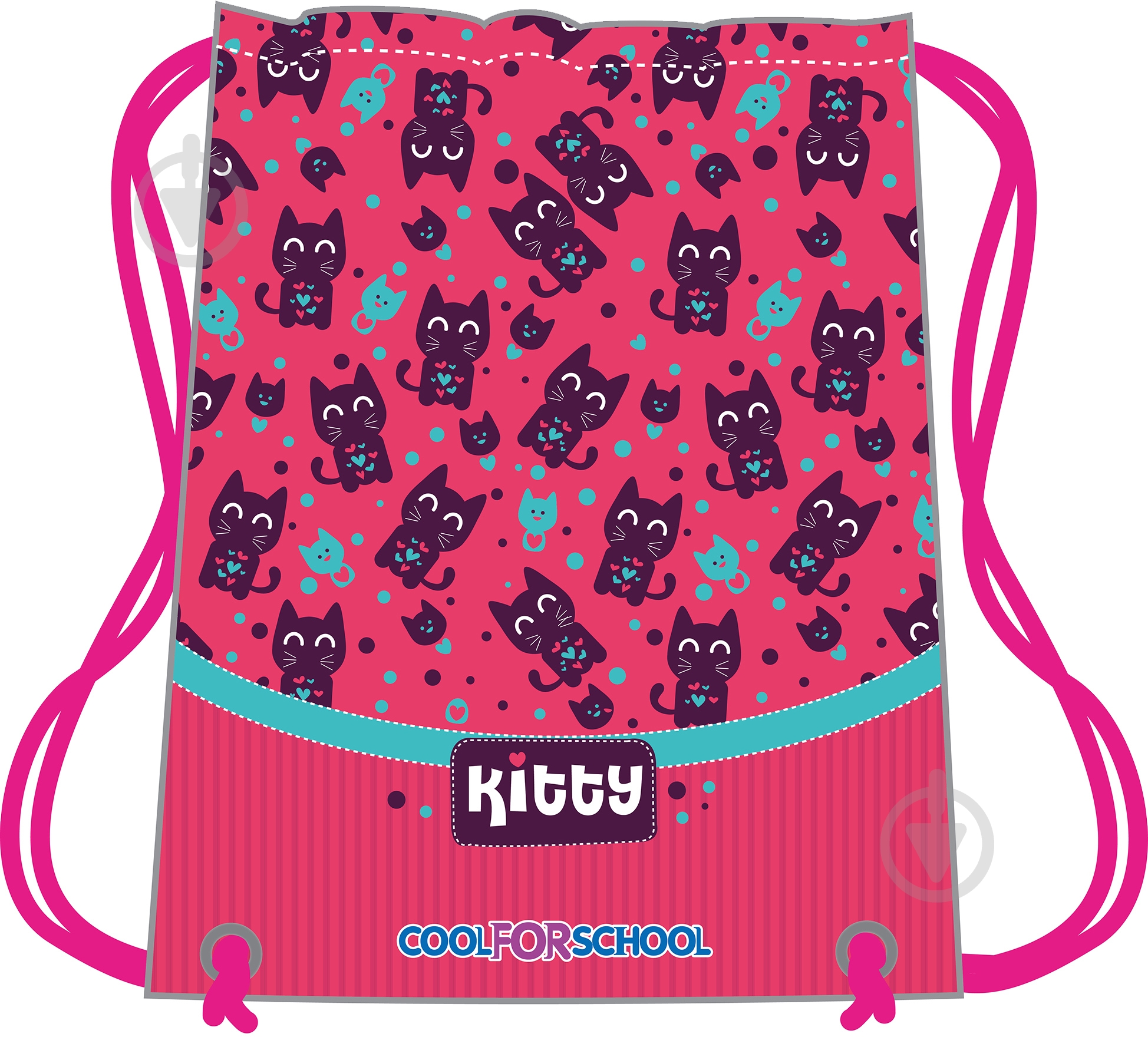 Сумка для обуви Kitty CF85716 Cool For School - фото 1