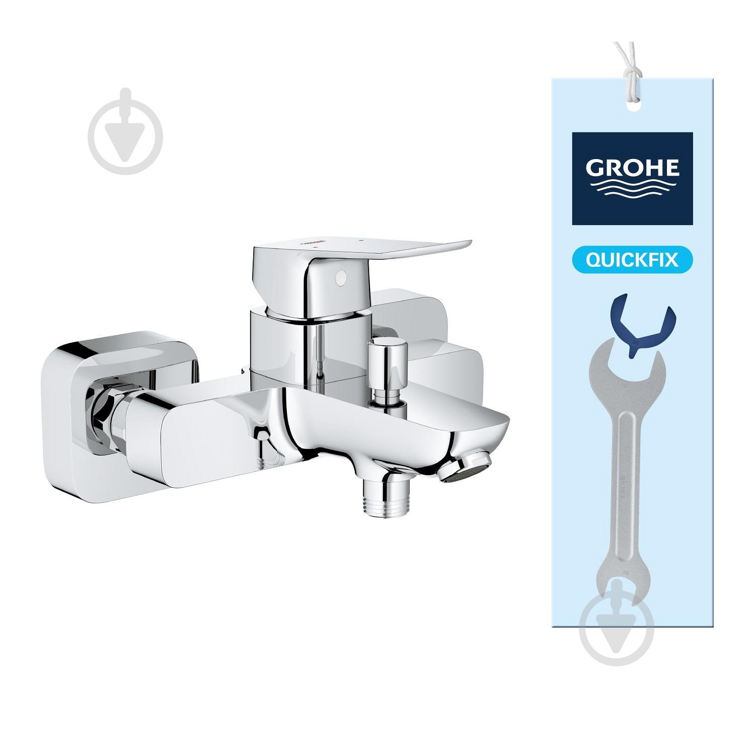 Смеситель для ванны Grohe QuickFix Dice 1018720000 - фото 8