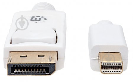 Кабель Intracom Mini DisplayPort M белый (324748) - фото 3