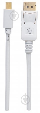 Кабель Intracom Mini DisplayPort M белый (324748) - фото 4