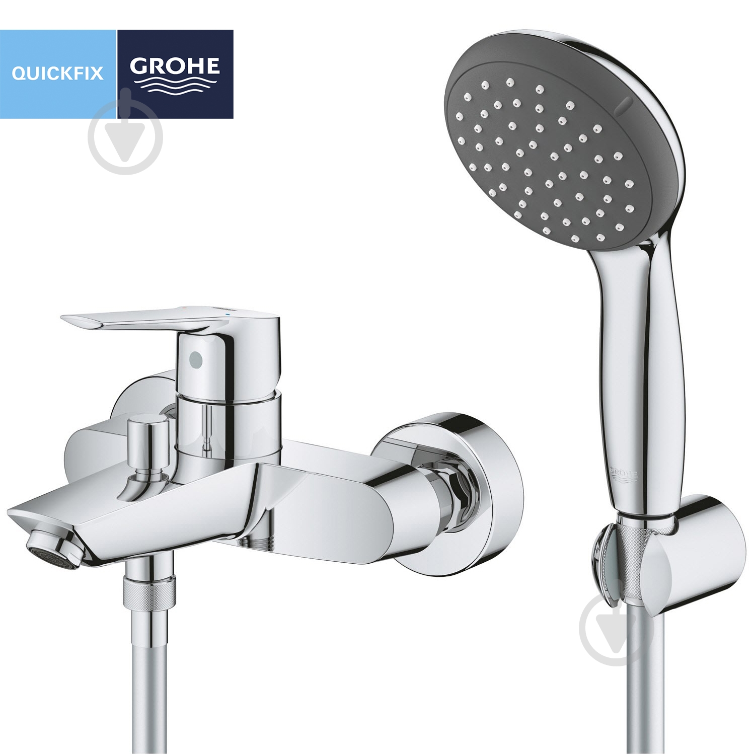 Смеситель для ванны Grohe QuickFix Start 23413002 - фото 3