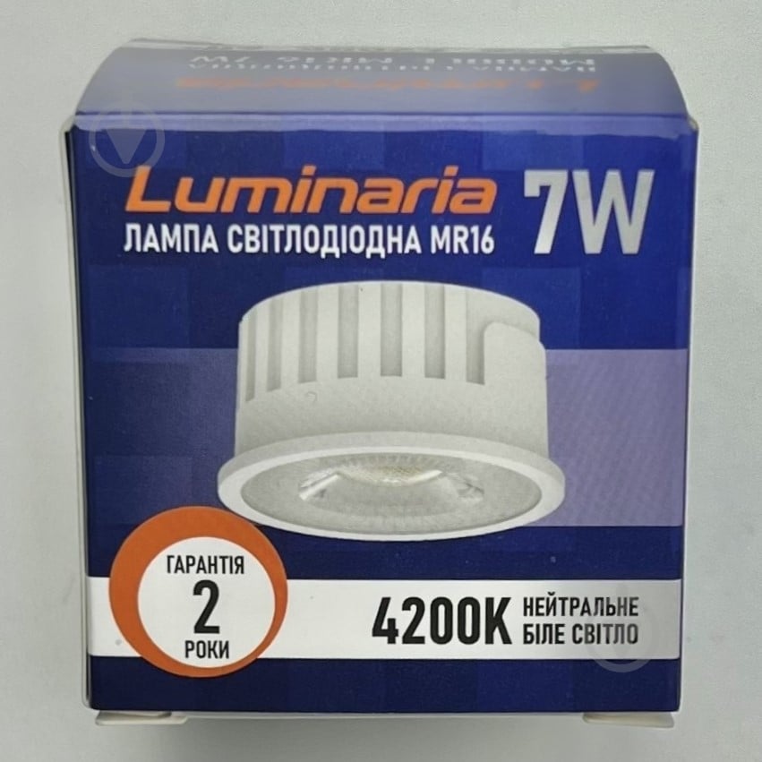 Лампа светодиодная Luminaria 720Lm 7 Вт MR16 220 В 4200 К MODULE - фото 3 Лампа светодиодная Luminaria 720Lm 7 Вт MR16 220 В 4200 К MODULE - фото 3