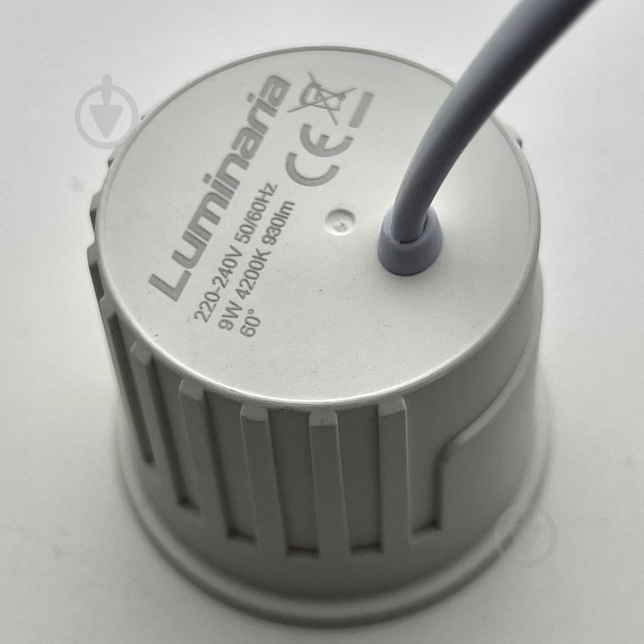 Лампа світлодіодна Luminaria 60° 9 Вт MR16 220 В 4200 К MODULE - фото 5 Лампа світлодіодна Luminaria 60° 9 Вт MR16 220 В 4200 К MODULE - фото 5