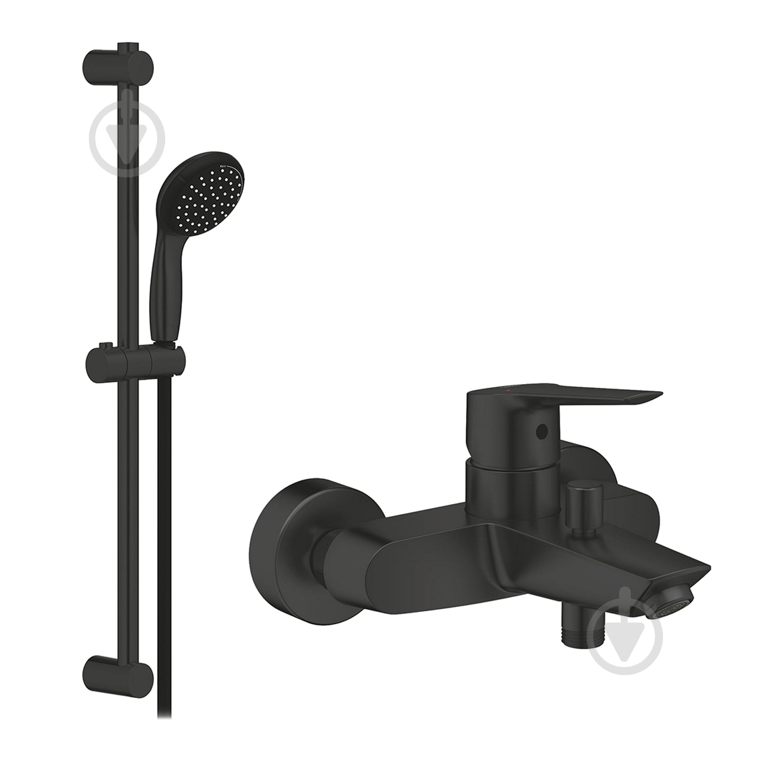 Смеситель для ванны Grohe QuickFix Start Black UA30330702 - фото 1