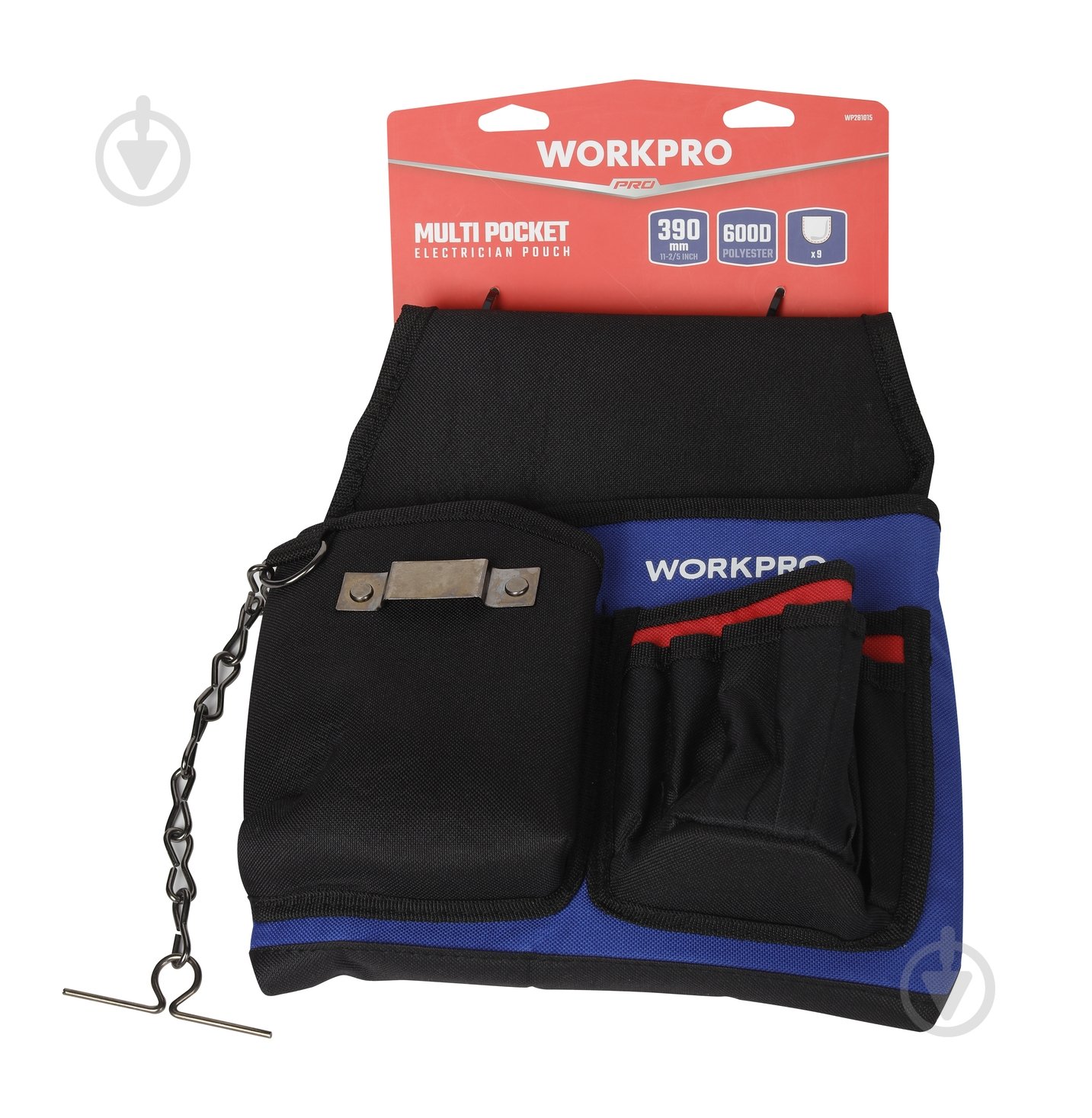 Сумка поясная для ручного инструмента 11" WP281015 - фото 1 Сумка поясная для ручного инструмента 11" WP281015 - фото 1