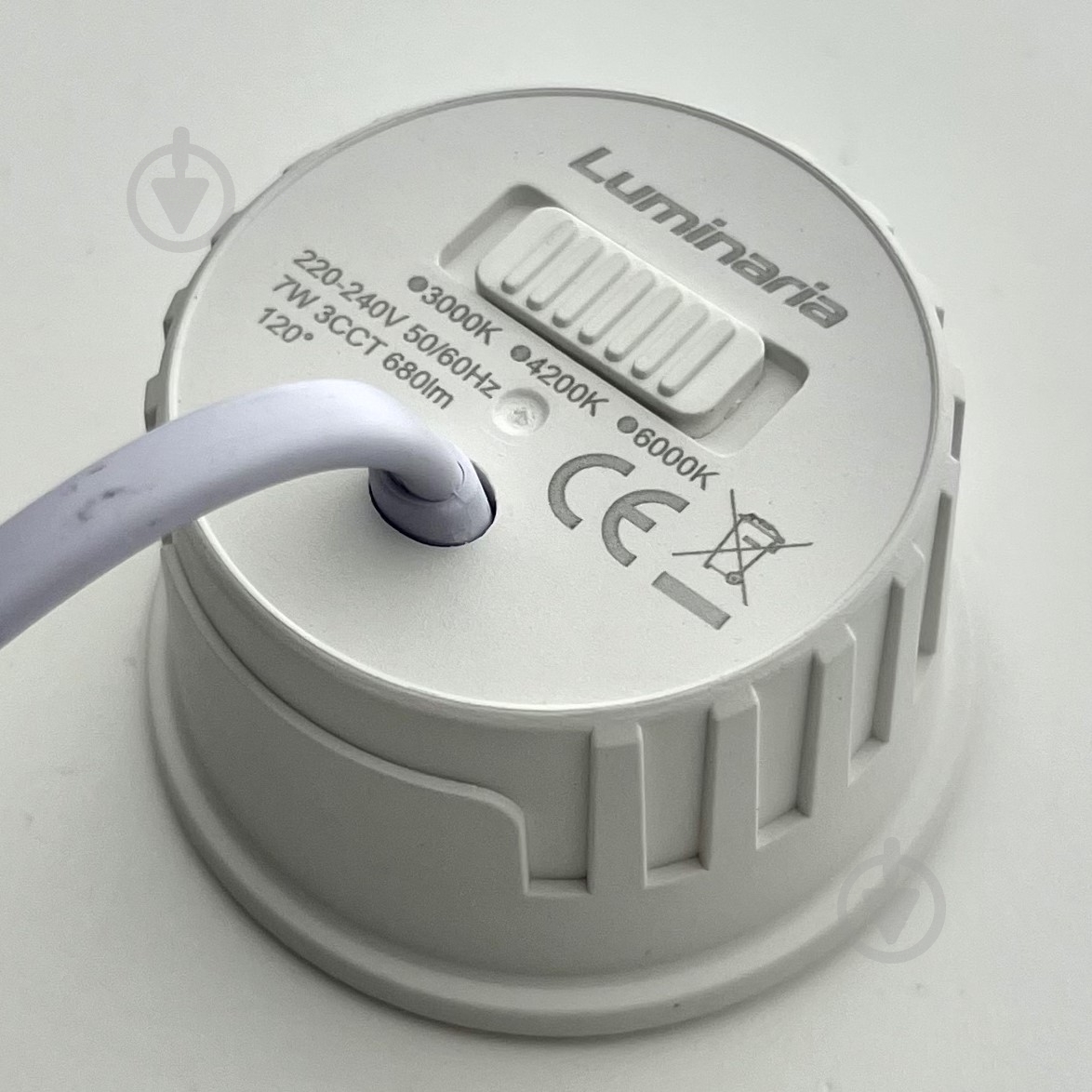 Лампа светодиодная Luminaria 7 Вт MR16 220 В 3000/4200/6000 К MODULE - фото 5 Лампа светодиодная Luminaria 7 Вт MR16 220 В 3000/4200/6000 К MODULE - фото 5