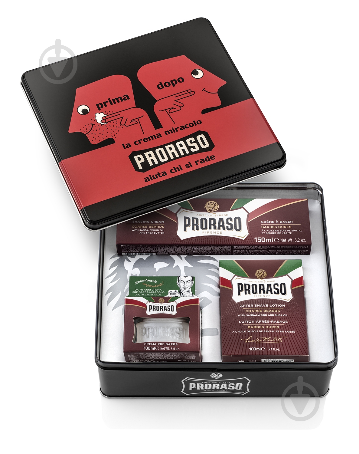 Набор подарочный для мужчин Proraso Prima&Dopo - фото 1
