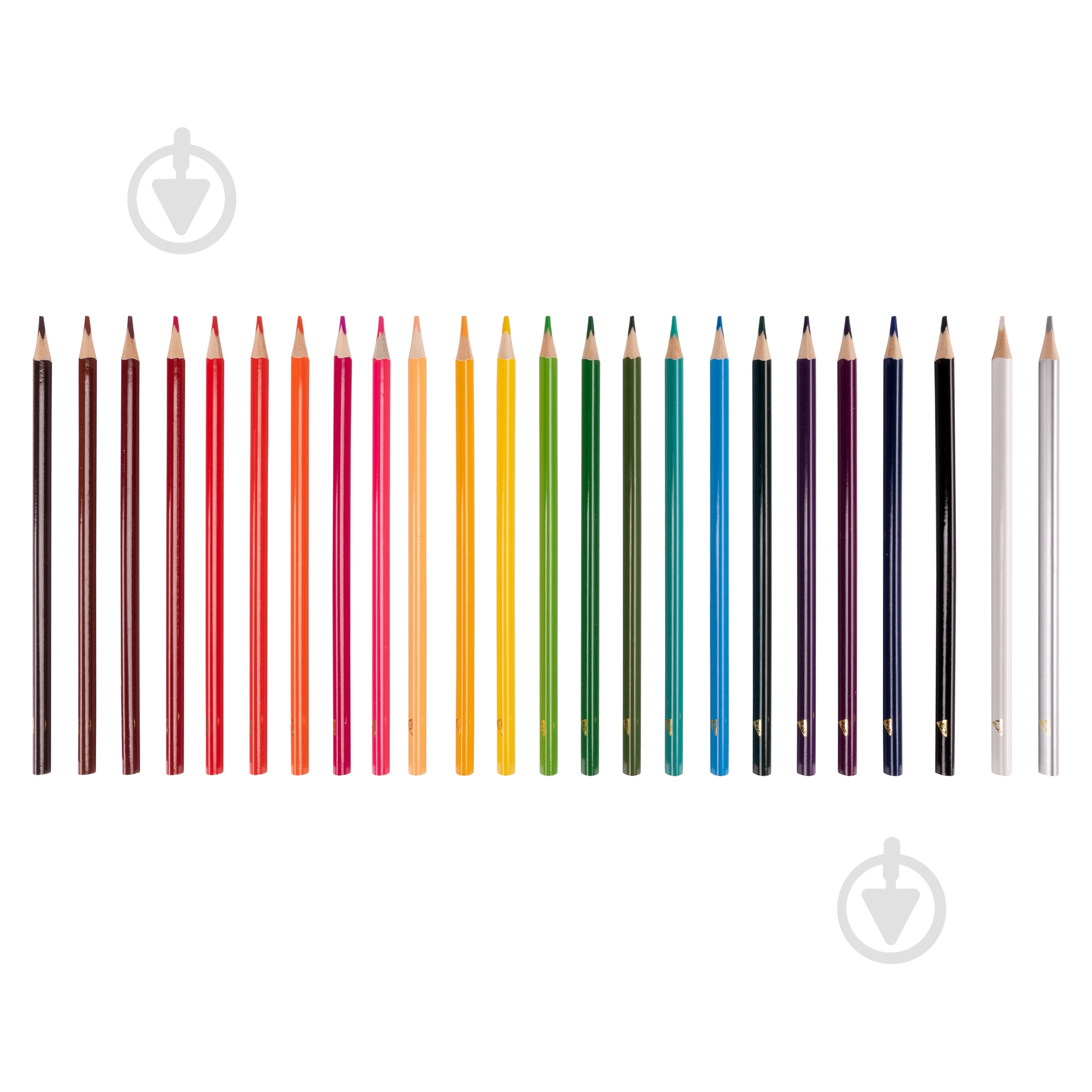 Карандаши цветные 24 цветов Minecraft Heroes YES - фото 2 Карандаши цветные 24 цветов Minecraft Heroes YES - фото 2