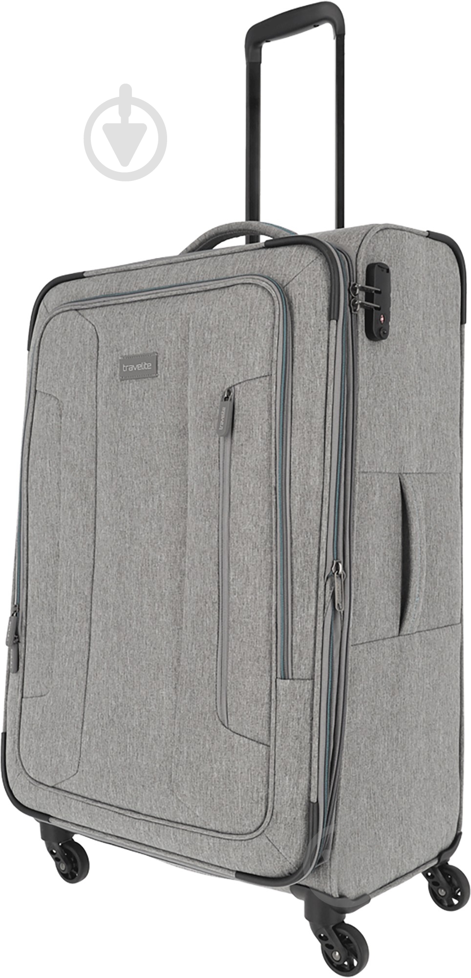 Чемодан Travelite 84 л серый - фото 1