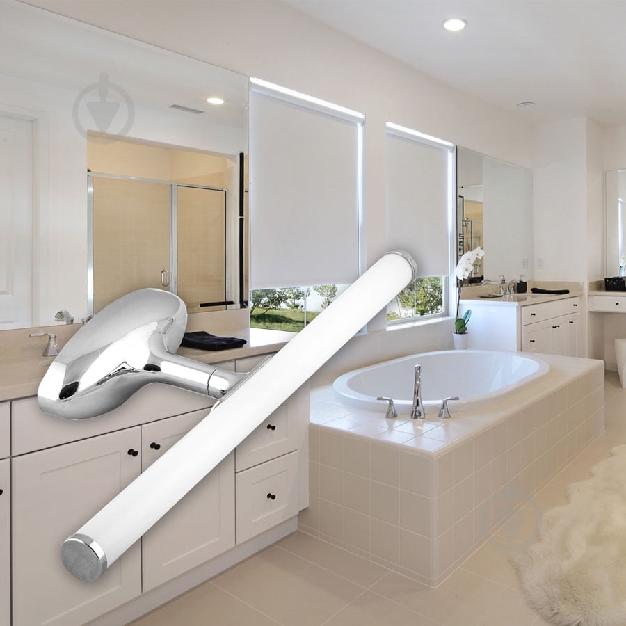 Підсвітка для дзеркал LightMaster AL608 LED 6 Вт IP 44 білий/хром - фото 5