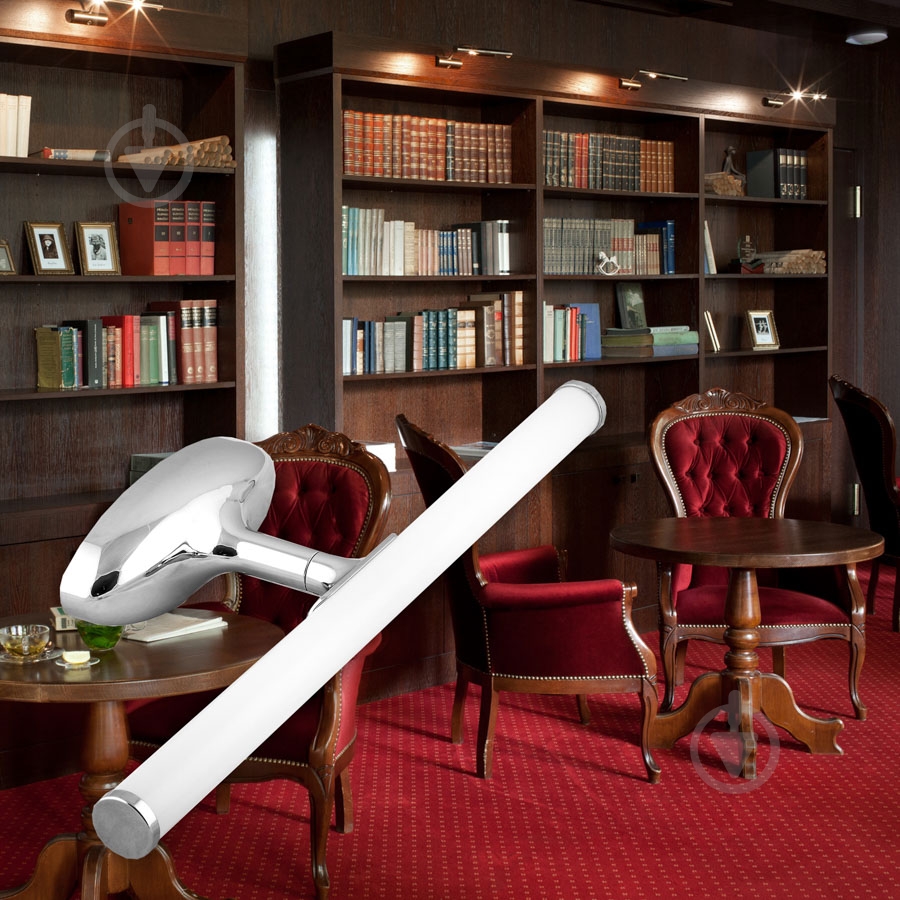 Підсвітка для дзеркал LightMaster AL608 LED 6 Вт IP 44 білий/хром - фото 4