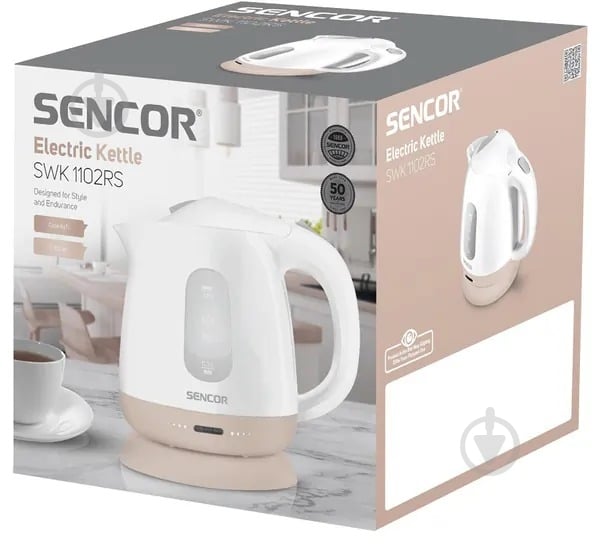 Электрочайник Sencor SWK 1102RS - фото 9