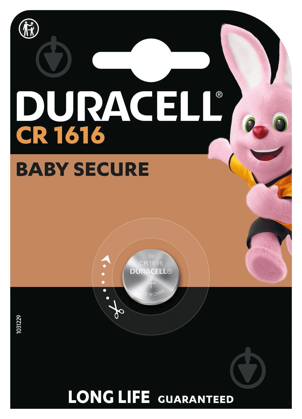 Батарейка Duracell Спеціальна літієва типу «таблетка» CR1616 1 шт. - фото 2