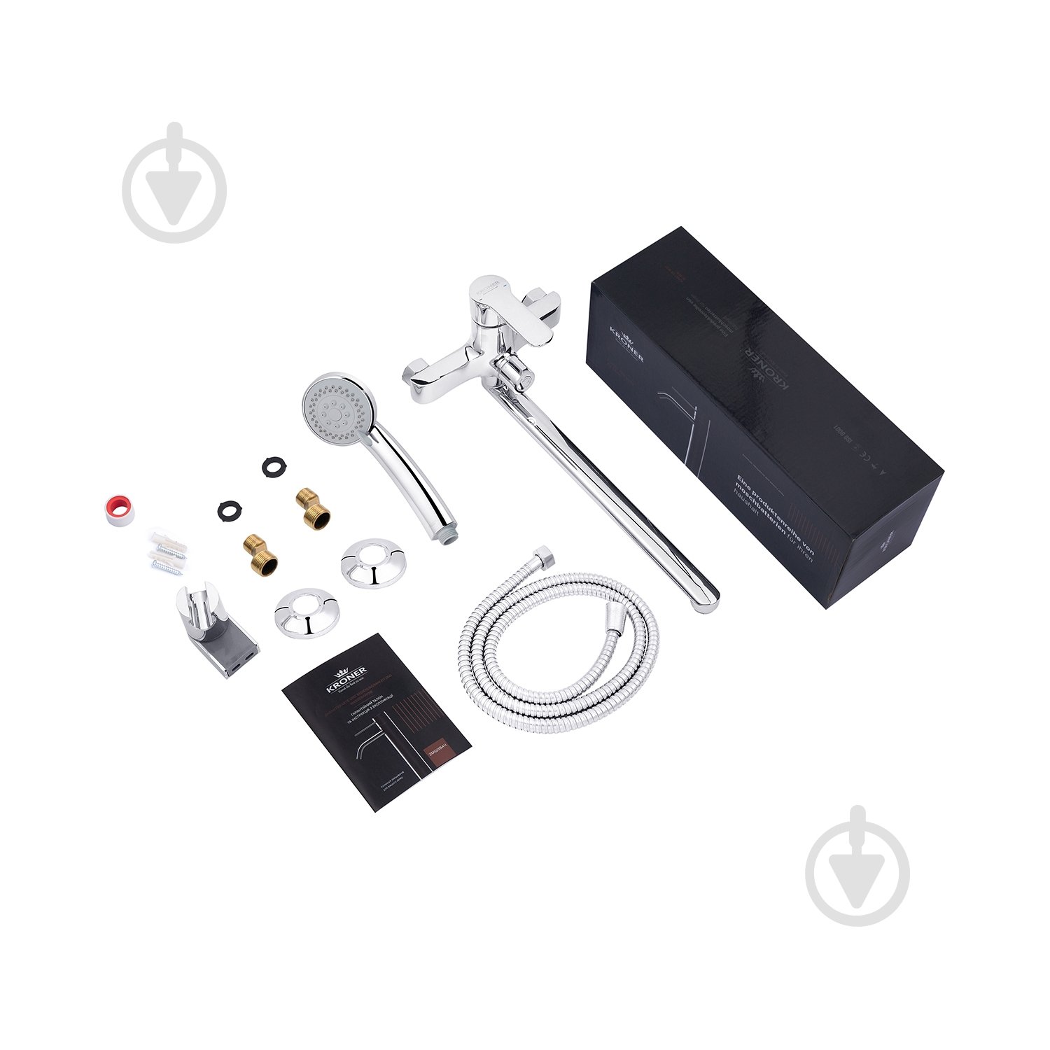 Змішувач для ванни Kroner KRP Bremen - C070 - фото 9 Змішувач для ванни Kroner KRP Bremen - C070 - фото 9