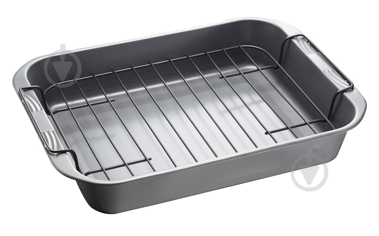 Форма для випікання Maxmark 37,5x27,7x6 см MK-W3727 - фото 1 Форма для випікання Maxmark 37,5x27,7x6 см MK-W3727 - фото 1