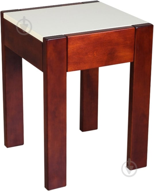 Табурет Табурет Слайдер, орех/крем коричневый / орех - фото 1