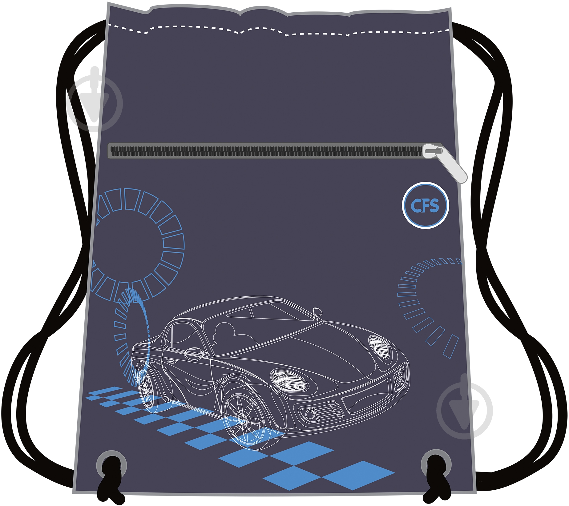 Сумка для обуви Traffic СF85722 Cool For School - фото 1 Сумка для обуви Traffic СF85722 Cool For School - фото 1