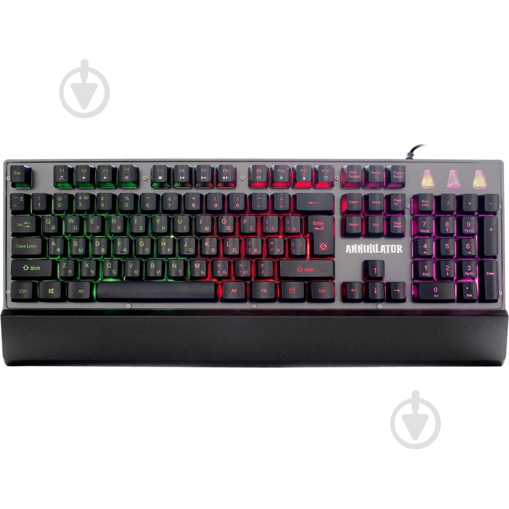 Клавиатура Defender Annihilator GK-013 RU (45013) black - фото 1