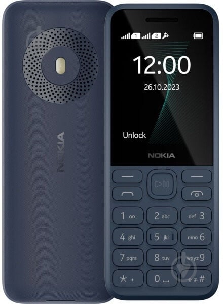 Мобильный телефон Nokia 130 TA-1576 DS dark blue Nokia 130 2023 DS Dark Blue - фото 1