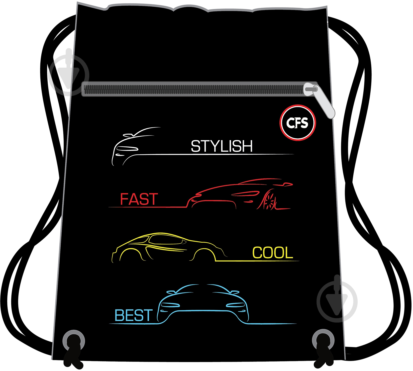 Сумка для обуви Stylish Car CF85760 Cool For School - фото 1