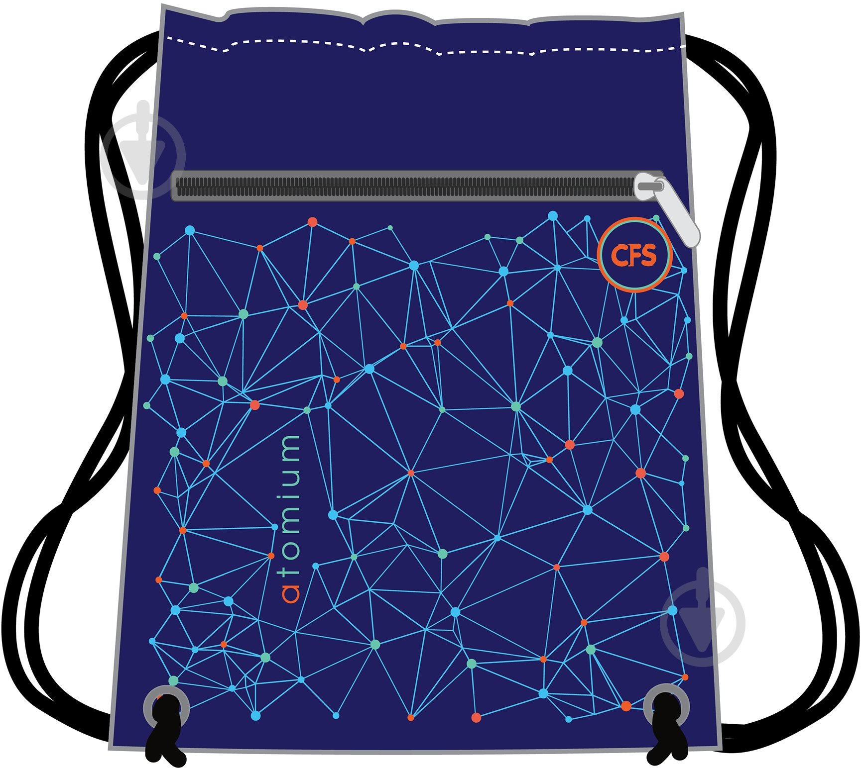 Сумка для обуви Atomium CF85761 Cool For School - фото 1 Сумка для обуви Atomium CF85761 Cool For School - фото 1