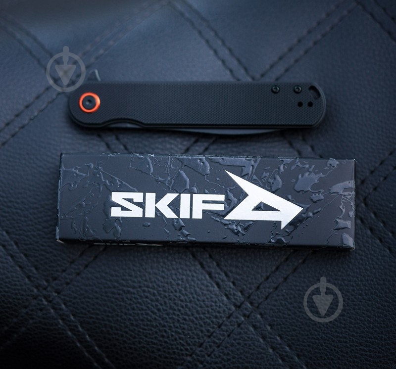 Нож складной Skif Townee BSW Black Wharncliffe, 95мм 1765.03.49 - фото 9