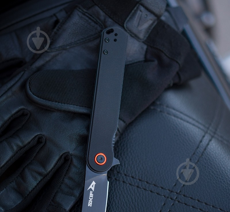 Нож складной Skif Townee BSW Black Wharncliffe, 95мм 1765.03.49 - фото 10