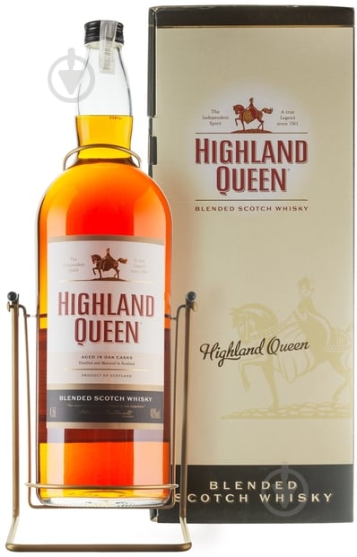 Виски Highland Queen с подставкой 4,5 л - фото 2