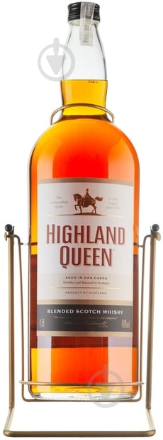 Виски Highland Queen с подставкой 4,5 л - фото 1