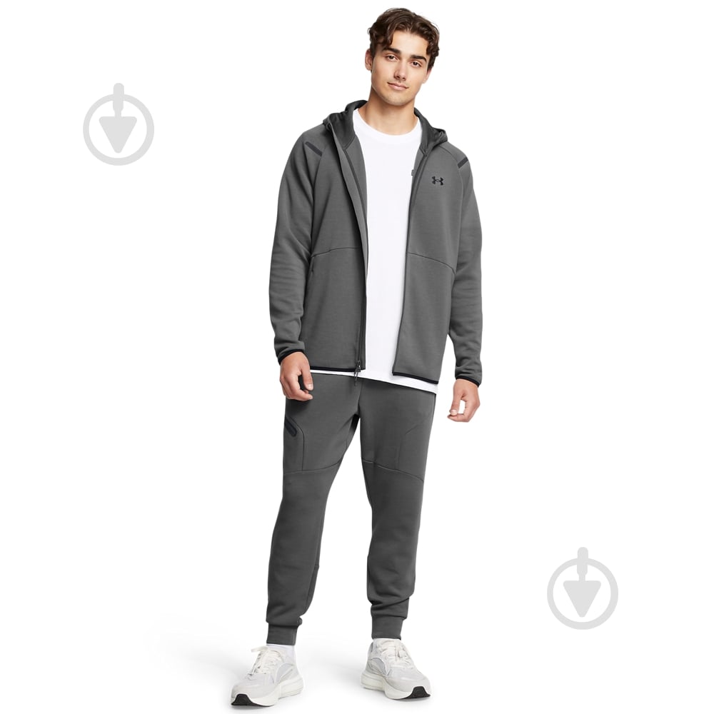 Брюки Under Armour UNSTOPPABLE FLC JGR EU 1389353-025 р. M серый - фото 4 Брюки Under Armour UNSTOPPABLE FLC JGR EU 1389353-025 р. M серый - фото 4