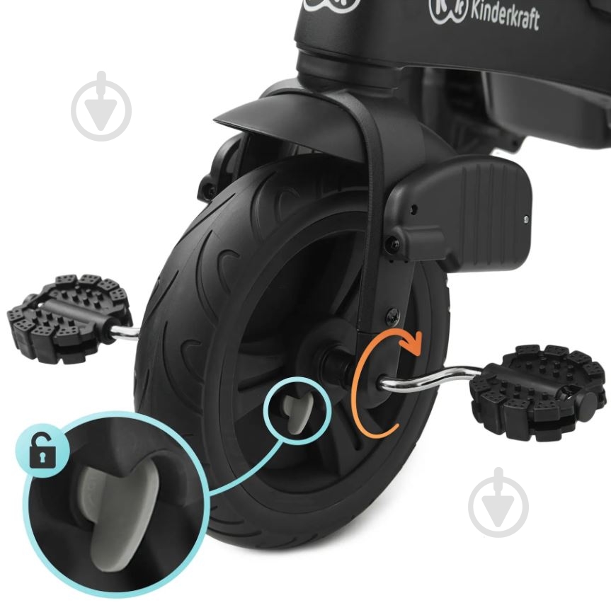 Велосипед детский Kinderkraft Twipper зеленый KRTWIP00GRE0000 - фото 39