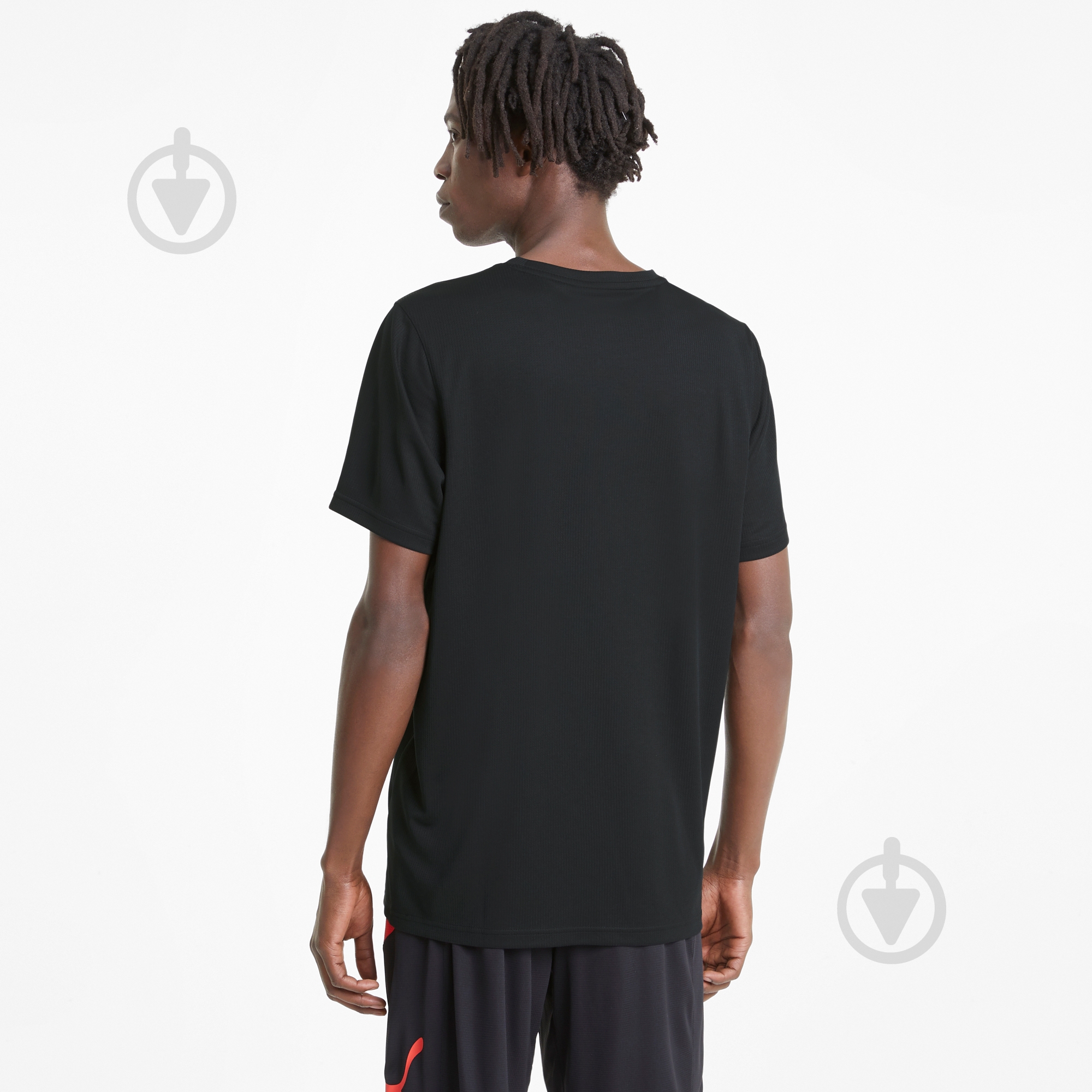 Футболка Puma PERFORMANCE SS TEE 52031401 р.XS черный - фото 4