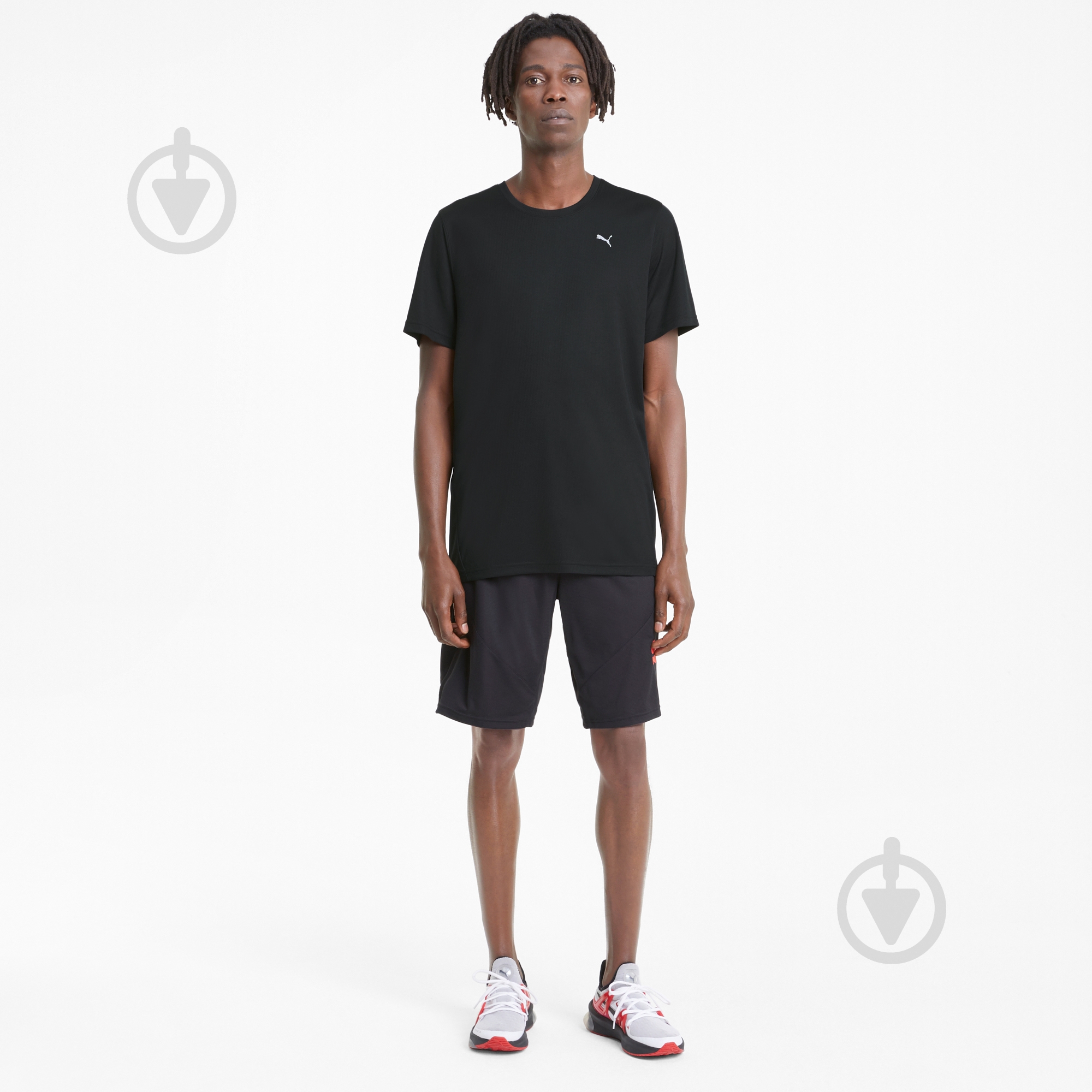 Футболка Puma PERFORMANCE SS TEE 52031401 р.XS черный - фото 5