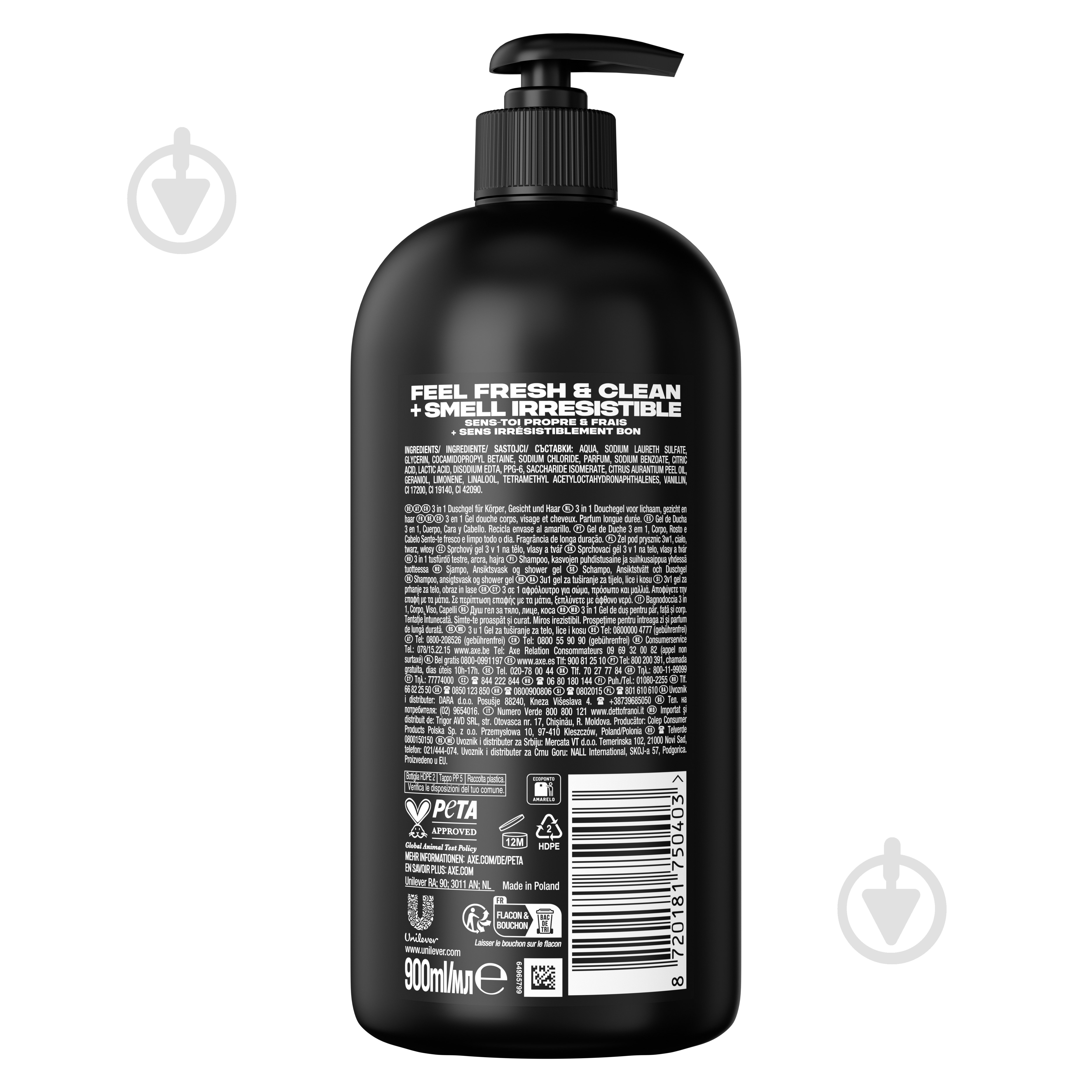 Гель для душа AXE Dark Temptation 900 мл - фото 2