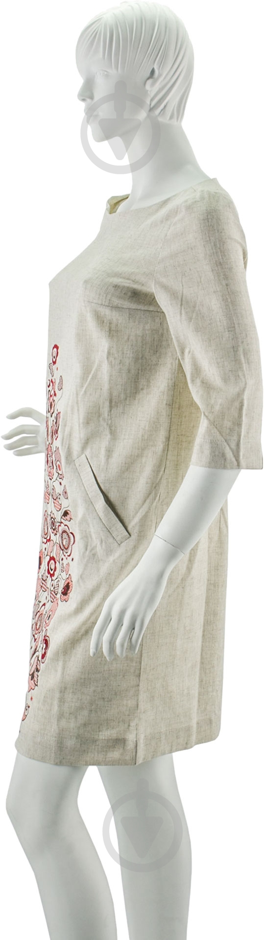 Платье Эдельвика р. 52 молочный 969-14/08 - фото 3 Платье Эдельвика р. 52 молочный 969-14/08 - фото 3