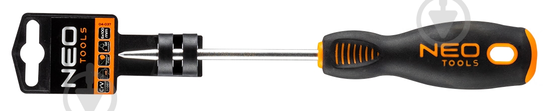 Шило NEO tools прямое 6х100 мм CrV (04-037) - фото 5