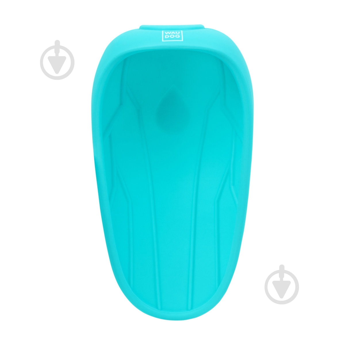 Поилка Waudog Silicone 165х90 мм голубая - фото 3