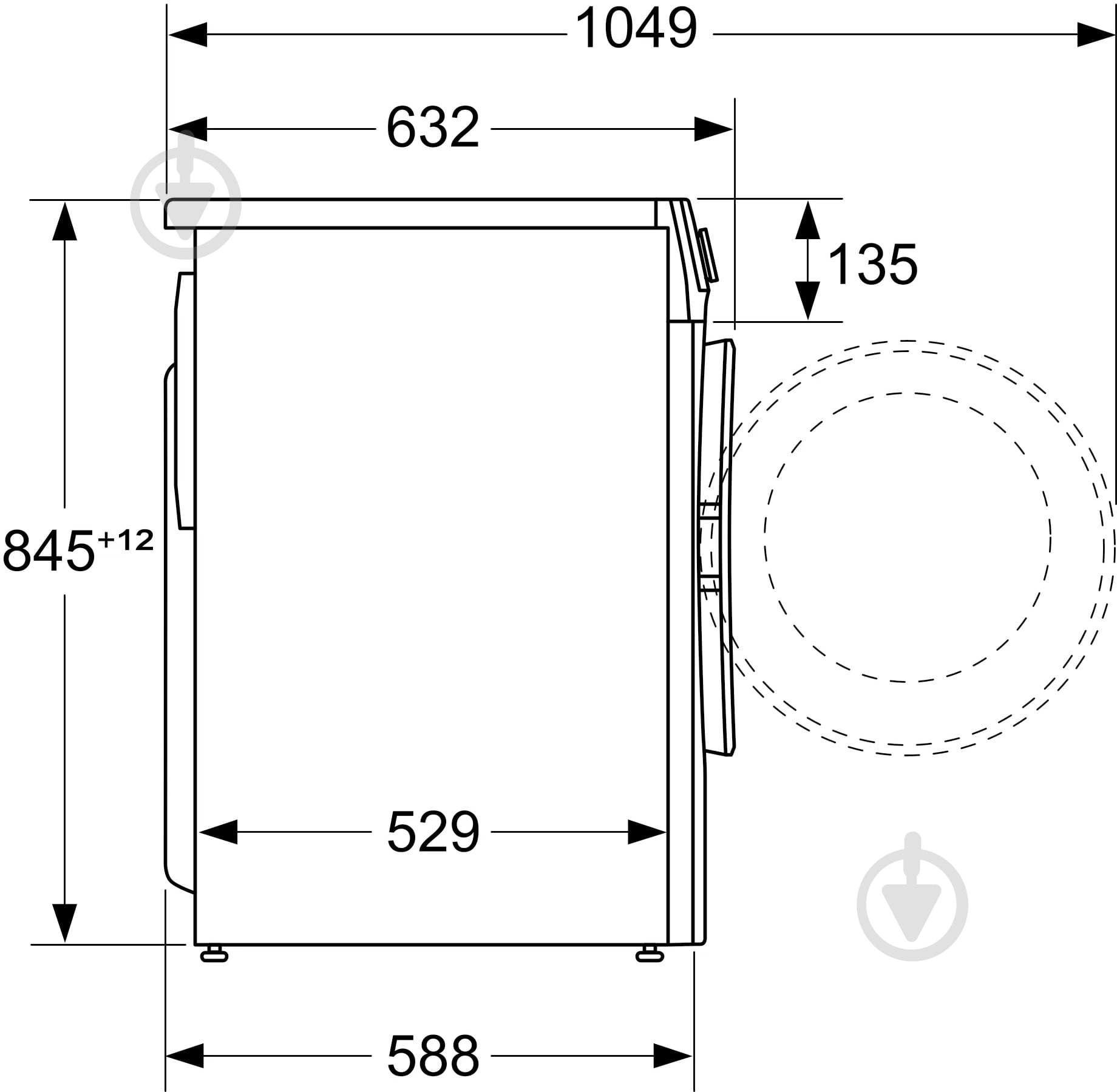 Стиральная машина Bosch WGA142X0UA - фото 9 Стиральная машина Bosch WGA142X0UA - фото 9