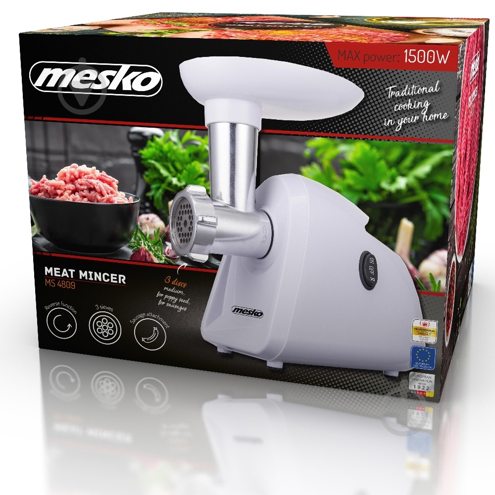 Мясорубка Mesko MS 4809 - фото 8 Мясорубка Mesko MS 4809 - фото 8