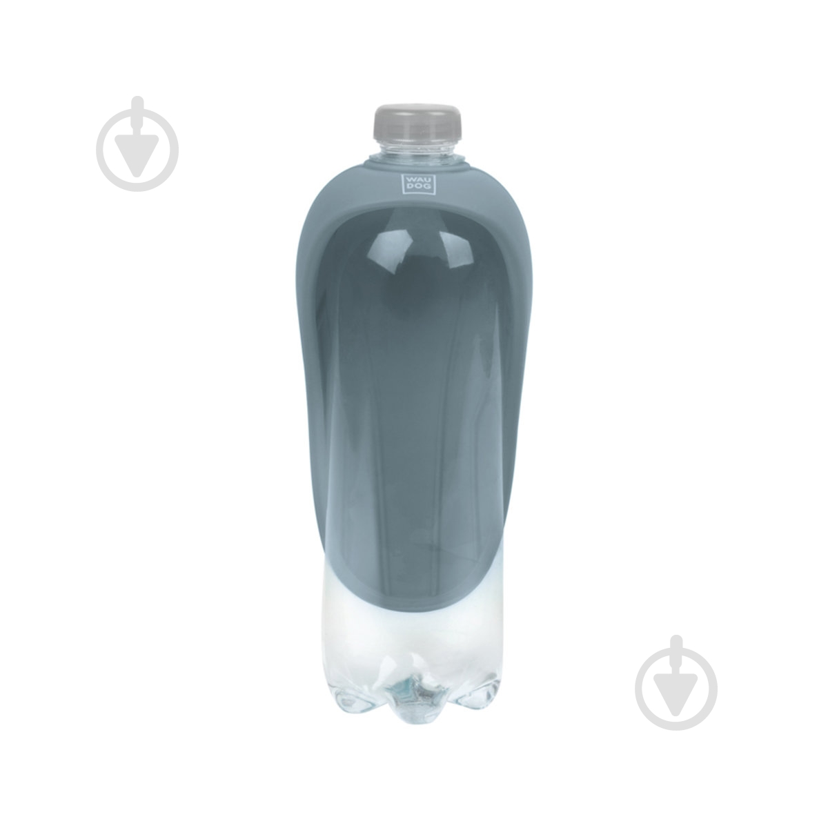 Поїлка Waudog Silicone 165х90 мм сіра - фото 4