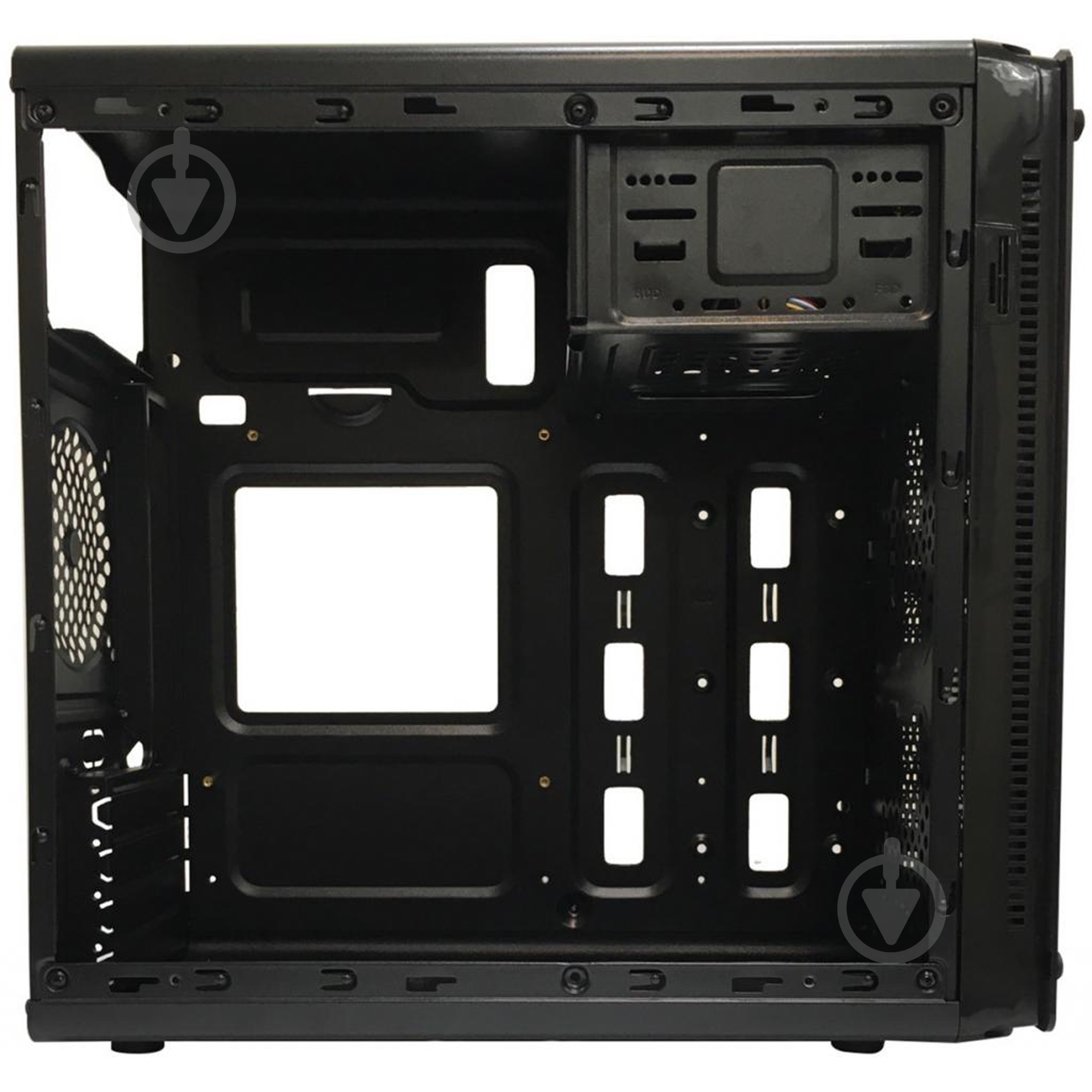 Корпус AZZA VC15M-02 mATX без БП black - фото 3
