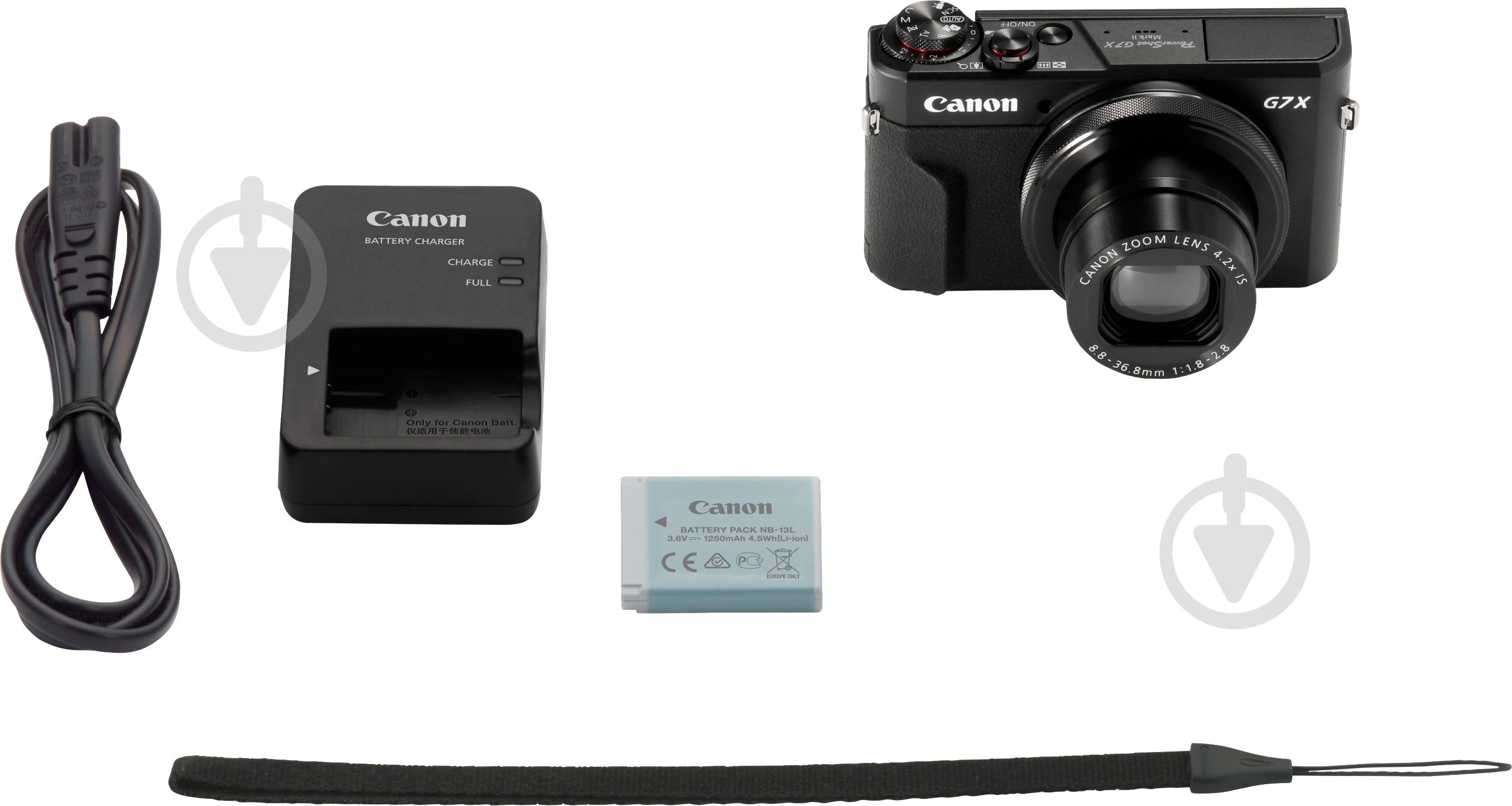 Canon PowerShot G7 X Mark II ブラック Лучшая цена на Фотокамера Canon PowerShot G7 X Mark II