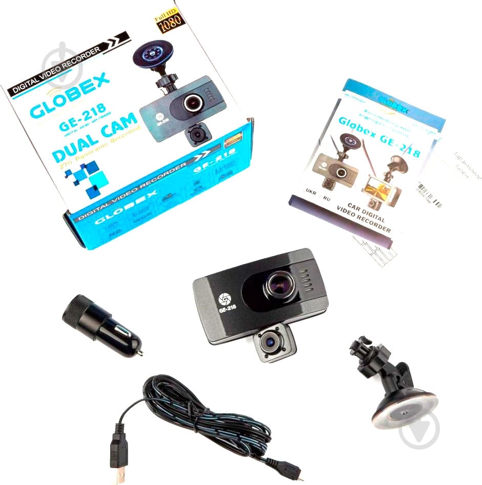 Видеорегистратор Globex GE-218 - фото 8